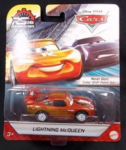 Disney Pixar CARS 24th Endurance Race Lightning McQueen Color Shift Pain... - £9.67 GBP