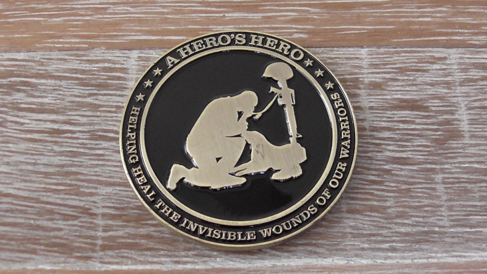 US Military A Hero&#39;s Hero Challenge Coin #C969 - $8.90