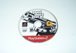 Grand Theft Auto III GTA 3 PlayStation 2 PS2 Disc &amp;  Generic Case Tested  - £3.80 GBP