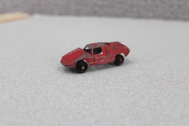 Vintage 1960s TOOTSIE TOY DieCast FIAT ABARTH Red Car Vehicle USA MADE - $4.99