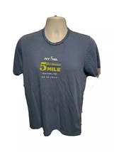 2014 NYRR 5th Avenue Mile Run For Life Adult Medium Gray TShirt - $334.55 MXN