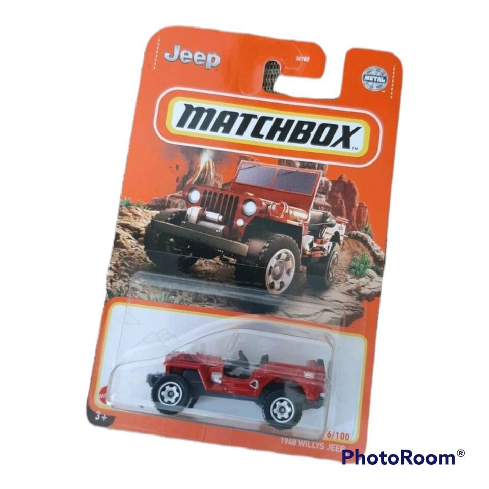 Matchbox 1948 Willys Jeep Red 2021 MBX Off-Road Collection Diecast - $7.99