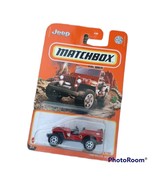 Matchbox 1948 Willys Jeep Red 2021 MBX Off-Road Collection Diecast - £6.28 GBP