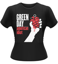 Ladies Green Day American Idiot Punk Rock Official Tee T-Shirt Womens Girls - £25.19 GBP