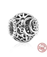 Sterling Silver Puppy Castle beads Pendant Pandora 925 Original Charm br... - £15.71 GBP