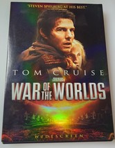 War of the Worlds (DVD, 2005, Widescreen) Tom Cruise Steven Spielberg - £3.19 GBP