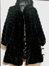 Jones New York Women&#39;s Winter Formal Faux Fur Coat Jacket plus 2X run bi... - £197.37 GBP