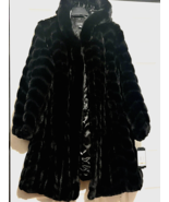 Jones New York Women's Winter Formal Faux Fur Coat Jacket plus 2X run big fit 3X - £196.25 GBP