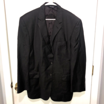 Jos A Bank Wool Striped Blazer Sport Coat Men&#39;s 42R Subtle Stripes - $9.89