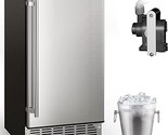 Under Counter Ice Maker, 80Lbs/ 24H, Built-In Ice Machine With Drain Pum... - $1,995.99