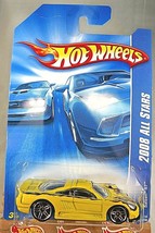2008 Hot Wheels #72 All Stars SALEEN S7 Yellow Variation w/Chrome PR5 Sp... - $10.50