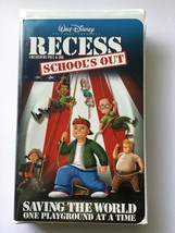 Walt Disney presents RECESS:School&#39;s Out (VHS) 2001  - £2.37 GBP