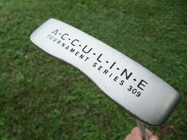 An item in the Sporting Goods category: Acculine Tournament Series 309 Oversize Offset Putter Titanium/Magnesium Shaft