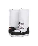 NEW HUNTER Original Quilted Snow Boots, White (Size 11 M) - MSRP $255.00! - £63.71 GBP