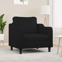  Sofa Chair Black Fabric (100% polyester), metal, foam Small-Sized - $464.32 CAD