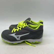 Mizuno Boys Cleats Size 6 Neon Yellow And Gray  - £9.34 GBP