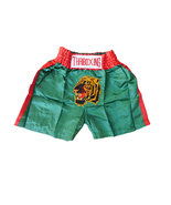 M KIDS Muay Thai Boxing Shorts Pants MMA Kickboxing unisex Tiger green - $17.99