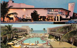 World Famous Desert Inn Miami Beach FL Postcard PC411 - £3.98 GBP