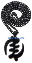 Gye Nyame Pendant Necklace with Assorted Chains African Adinkra Symbol - £10.93 GBP+