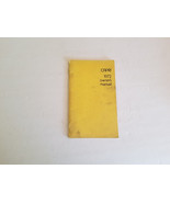 1972 Ford Capri - Owners Manual - £8.73 GBP