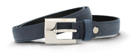 Vegan belt fashion bunt with buckle in nubuck effect solid pattern sustainable - £54.35 GBP