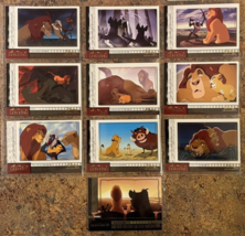 2003 Upper Deck Disney Treasures Walt Disney Lion King Series 2 - 10 Card Set - $7.93