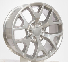 Polished 20&quot; Honeycomb Wheels Rims for 2000-2024 Chevy Silverado Tahoe S... - $1,088.01