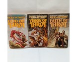 Complete Lot Of (3) Piers Anthony Tarot Miracle Planet Series Novels Books - $17.81