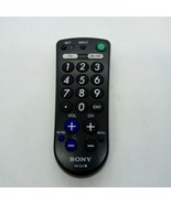 Sony RM-EZ4 Black Big Button Universal TV Remote Control  - $11.88