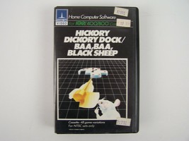 Atari 400/800 Computer Software Hickory Dickory Dock / Baa Baa Black Sheep RARE - £31.57 GBP