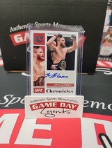 Jan Blachowicz Chronicles Auto 2021 UFC Panini Chronicles - £10.79 GBP