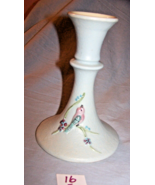 Vintage Hull Pottery Blue Serenade Candleholder w/Birds-Lot 16-1957 - $374.40 MXN