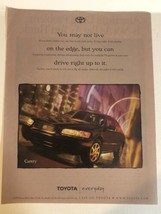 1998 Toyota Camry Vintage Print Ad Advertisement pa13 - £5.44 GBP