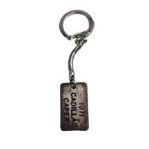 1971 Cadillac Caper Silver Color Key Ring #2 - £10.46 GBP