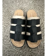 Easy Spirit Salana Slip-On Sandals Size:7.5-M Casual Comfort Beach Black... - $38.33 CAD