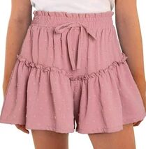 Girls Swiss Size 8-10 Dot Shorts Kid Paper Bag Shorts New With Tags Lot 6 - $9.53 CAD
