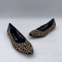 NWOB Rothy’s “THE POINT” Brown Knit Pointed Toe Slip On Flats Womens Size 11.5 - £50.55 GBP