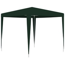 Party Tent Green Polyethylene and Steel 8.2x8.2ft Collapsible - $2,439.64 MXN