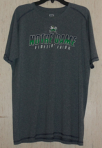 New Mens Notre Dame &quot;Fightin&#39; Irish&quot; Dark Gray Heather Novelty T-SHIRT Size Xl - £18.43 GBP