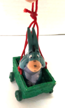 Disney EEYORE In Coal Cart Winnie the Pooh Ornament - £6.27 GBP