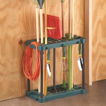 20 Tool Rack Heavy Duty Space Saving Shed Garage Garden Hose Storage Organizer - $27.98