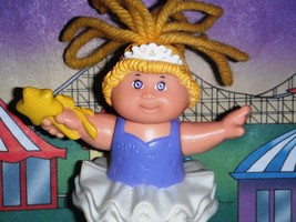 Cabbage Patch Kids Miniature Doll CPK 1992 Ballerina Doll Purple White Star Wand - £2.32 GBP