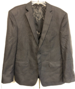 Calvin Klein Men&#39;s Macy&#39;s 44S Black Tweed Sport Coat Jacket - $27.08 CAD