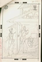 Dick Giordano Original DC Romance Comics Prelim Cover Art w/ Script - £394.75 GBP