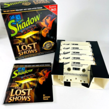 The Shadow Radio Classics The Lost Shows Set Of 5 Cassette Tapes 10 Shows - £23.97 GBP