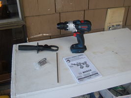 Bosch 18V HDH183 2-speed EC brushless 1/2" hammer-drill. Bare with handle. New - $129.00