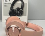 Picun B21 Wireless Headphones Over Ear 110H Rose Gold Pink - $24.75