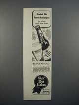 1942 Pabst Blue Ribbon Beer Ad - Like Champagnes - £14.53 GBP