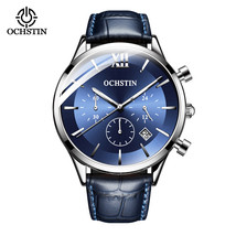  Men&#39;s Quartz Watch - Waterproof Chronograph Wristwatch LK733687108084 - £26.86 GBP