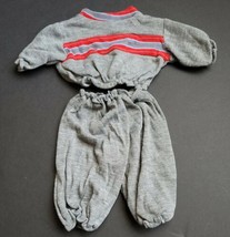 Cabbage Patch Kids Vintage Clothes, Gray Jogging Outfit - $19.80